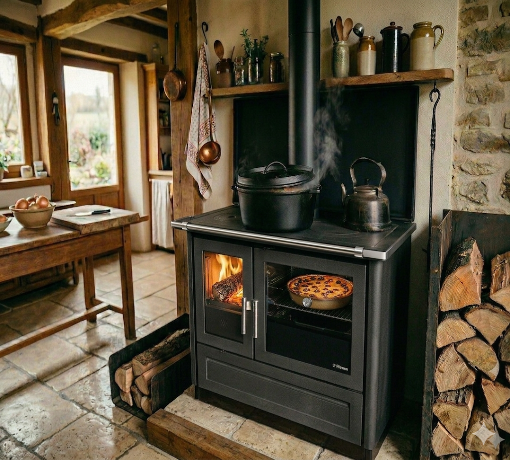 Recettes à cuisiner avec une Cocotte Fonte et une Cuisinière au Feu de Bois !